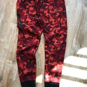 Nike Red Camo Joggers